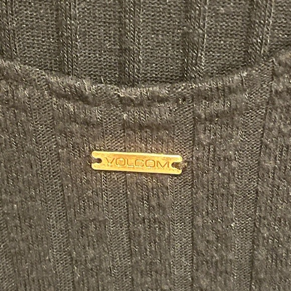 Volcom Lived In Lounge Ribbed Wide Leg Tank Romper, size Small - Picture 7 of 13